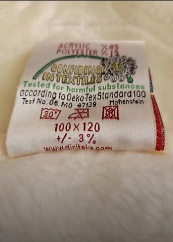 Bebek Battaniyesi roseland Akrilik - Görsel 2