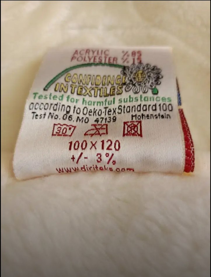 Bebek Battaniyesi roseland Akrilik - Görsel 2