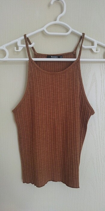 askılı crop top