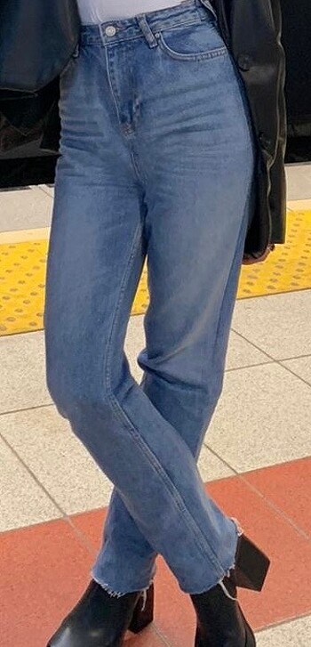 xs Beden mavi Renk trendyol jean