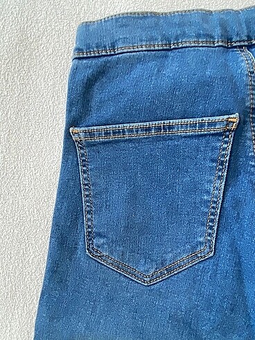 xs Beden mavi Renk DAR PAÇA PANTOLON