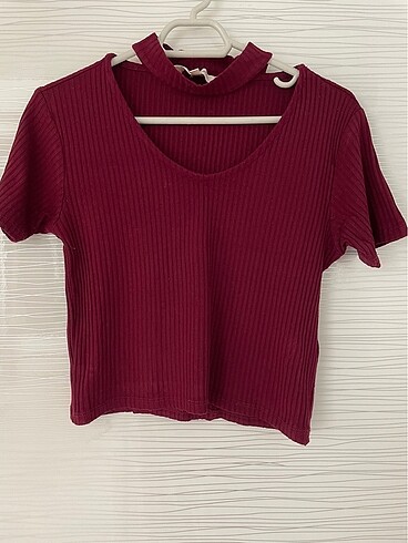 KOTON BORDO CROP
