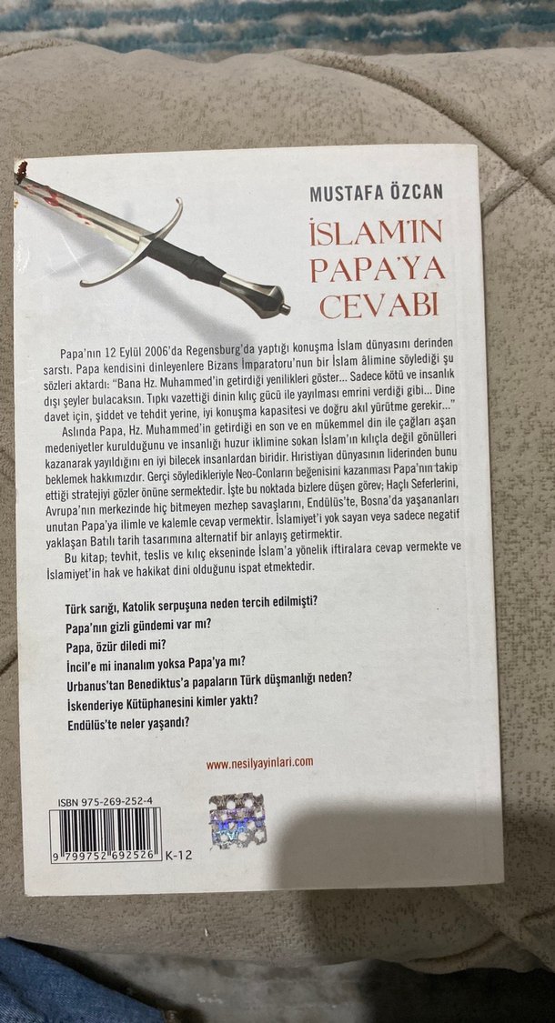 İslam'ın Papa'ya Cevabı - Mustafa Özcan - Görsel 2