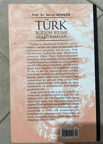 Türk Bodun Bilimi Araştırmaları - Prof. Dr. Harun Güngör - Görsel 2