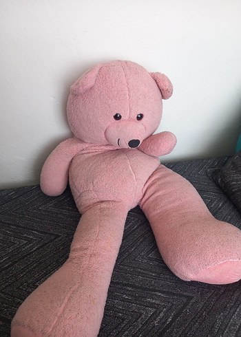 Pastel Pembe Peluş Ayıcık Oyuncak