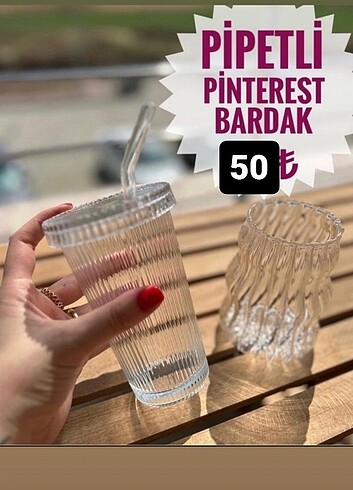 Fenomen Pinterest bardak pipetli