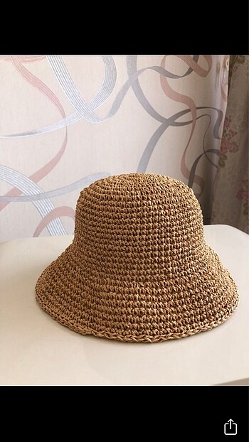 Zara Bucket model hasır şapka