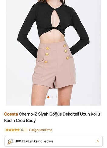 s Beden Göğüs dekolteli crop bluz