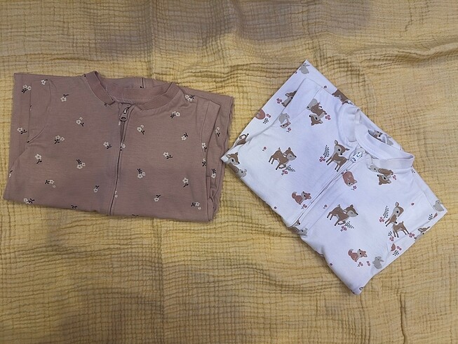 H&M H&M ikili pamuklu tulum pijama