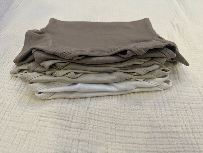 H&M H&M 5li Pamuklu Body 9-12 ay
