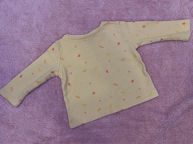 1 Yaş Beden sarı Renk DeFacto Kız Bebek Pijama Takımı 12-18 ay