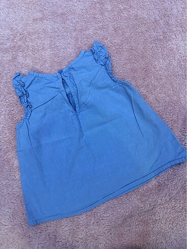 9-12 Ay Beden H&M kız bebek bluz 9-12 ay