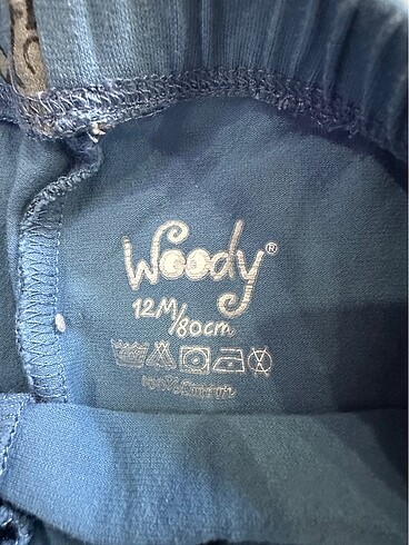 1 Yaş Beden mavi Renk Woody alt üst takım 1 yaş
