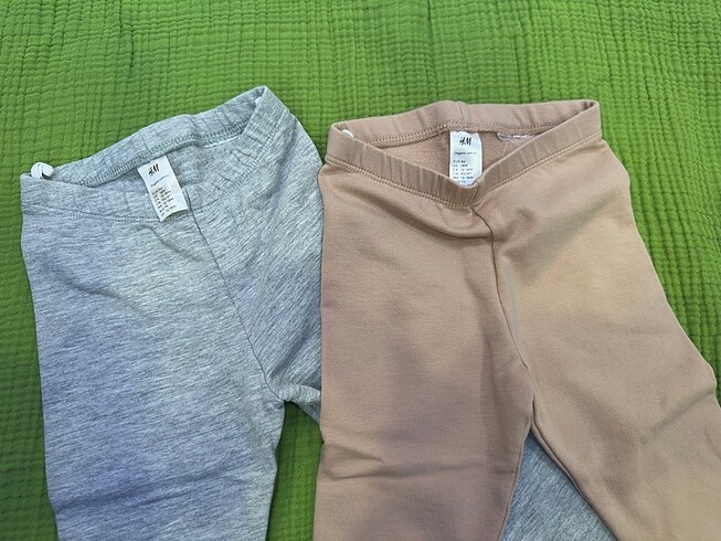 12-18 Ay Beden H&M tüylü polar ikili tayt 12-18 ay