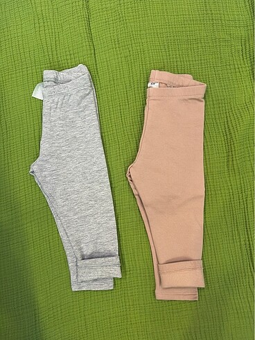 12-18 Ay Beden çeşitli Renk H&M tüylü polar ikili tayt 12-18 ay