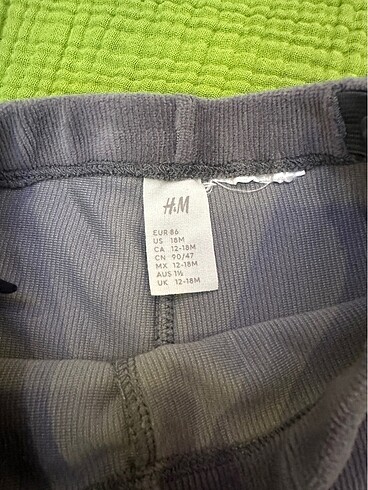 H&M H&M kadife tayt 12-18