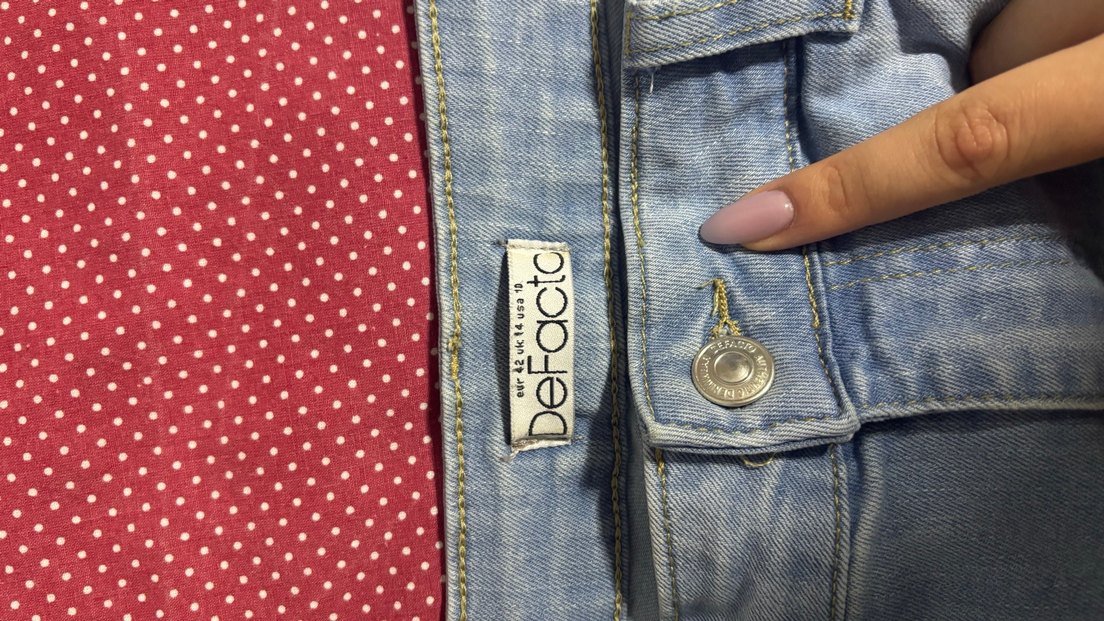 Defacto Straight Mavi Jean - Görsel 2