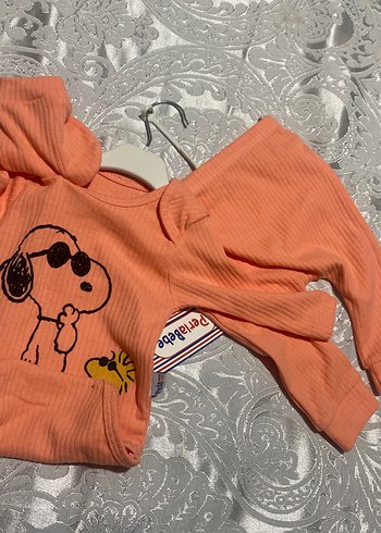 Bebek Kız Uzun Kollu Baskılı Body - Görsel 3