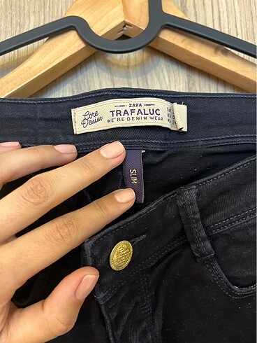 Zara Zara siyah kot pantolon