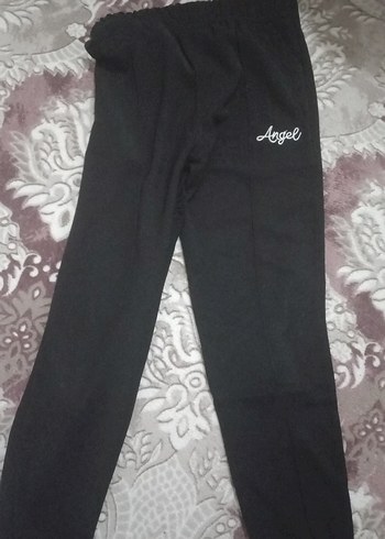 Kız Çocuk Gri Bağcıklı Rahat Tayt - Görsel 8