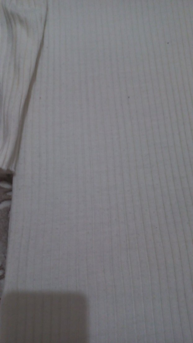 Beyaz Uzun Balıkçı Yaka Kadın Elbise - Görsel 4