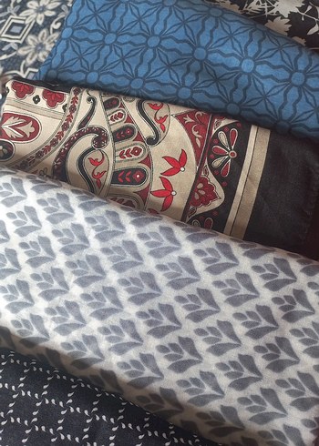 Bohem Çok Renkli Kadın Şal - Görsel 5