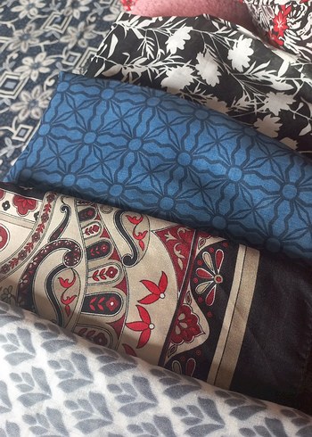 Bohem Çok Renkli Kadın Şal - Görsel 6