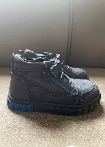 Mavi lacivert Cırtlı Erkek Çocuk Botu - Görsel 2