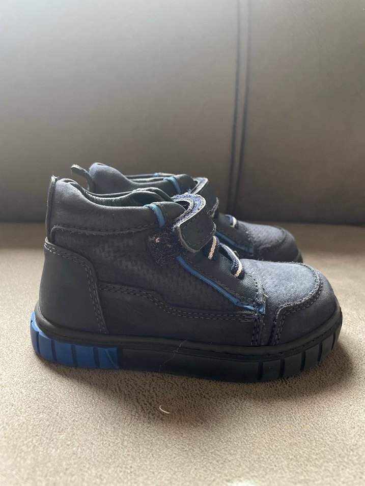 Mavi lacivert Cırtlı Erkek Çocuk Botu - Görsel 2