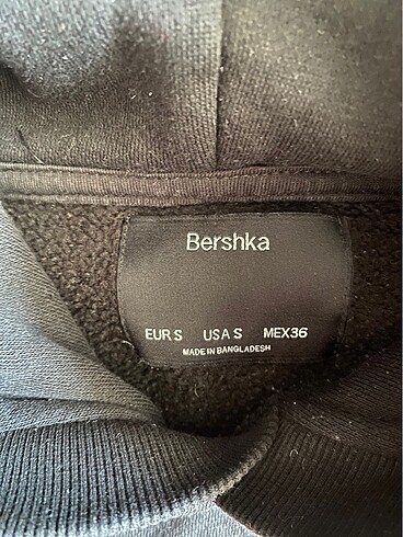 s Beden siyah Renk Bershka Sweatshirt