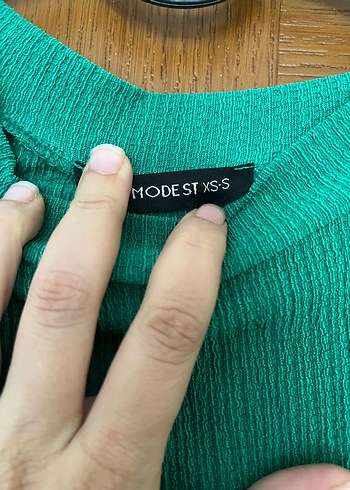 Yeşil Kadın Triko Midi Kazak - Görsel 2