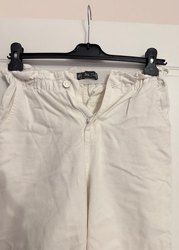 Kadın Beyaz  Pantolon - Görsel 2