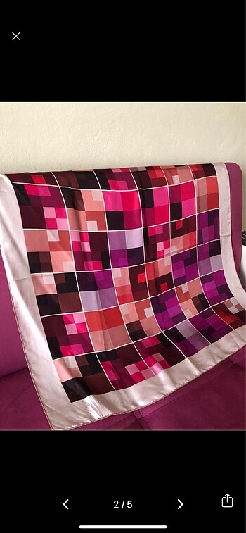  Beden Silk home eşarp