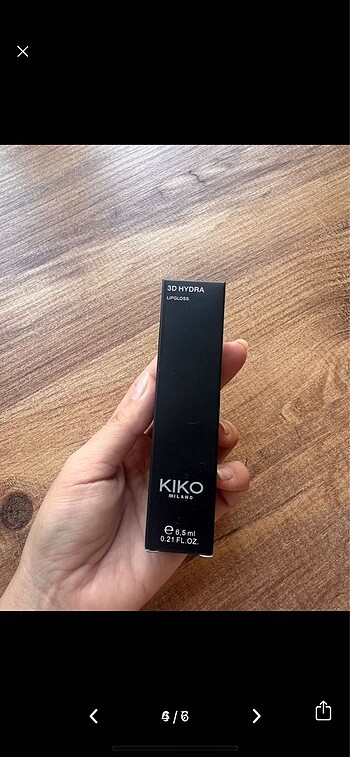Beden pembe Renk Kiko glos