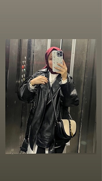 s Beden siyah Renk Zara deri ceket