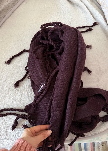 Bej Örgü Kadın Bere Ponponlu - Görsel 6