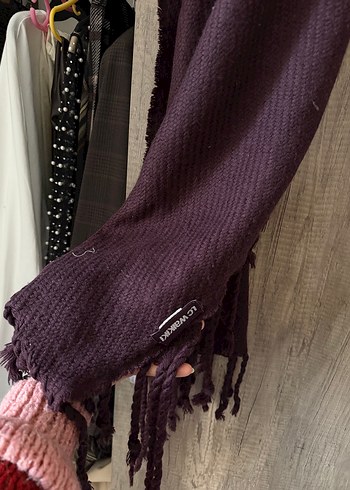 Bej Örgü Kadın Bere Ponponlu - Görsel 7