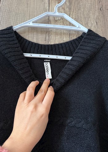 Bej Örgü Kadın Bere Ponponlu - Görsel 12