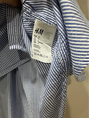 s Beden mavi Renk H&M gömlek