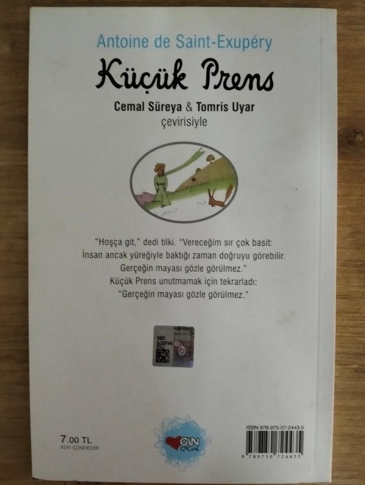 Küçük Prens - Antoine de Saint-Exupéry - Görsel 2
