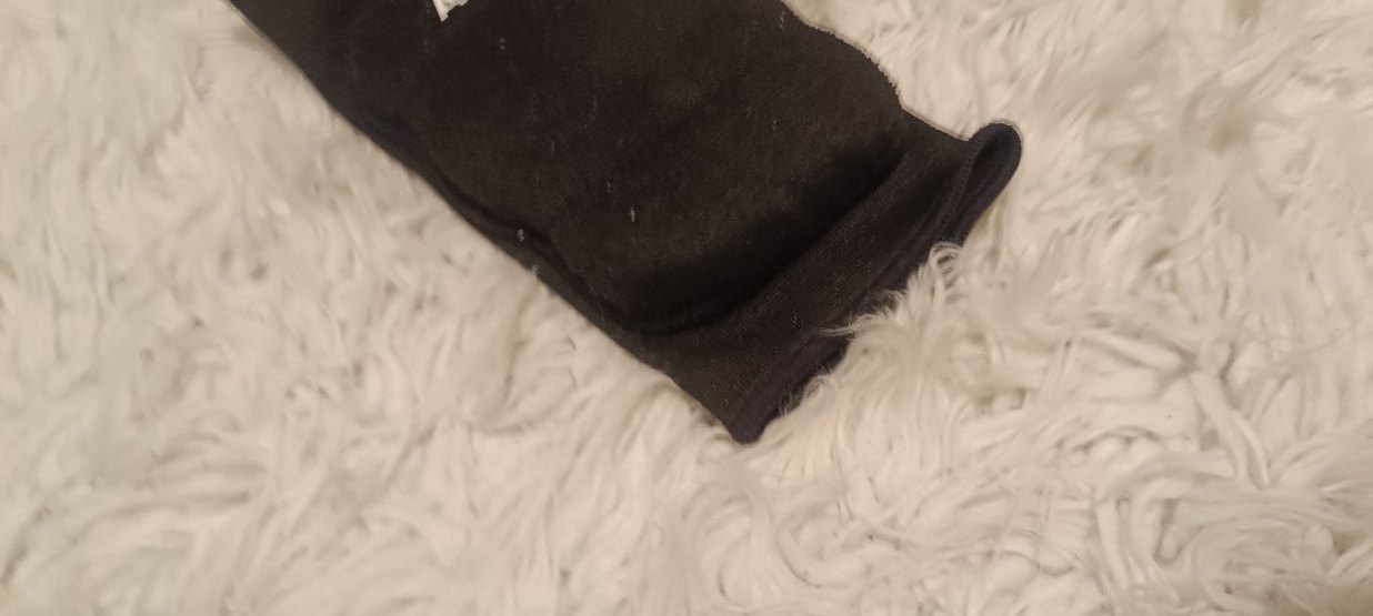 Velcro bantlı siyah motosiklet dizlikleri - Görsel 3