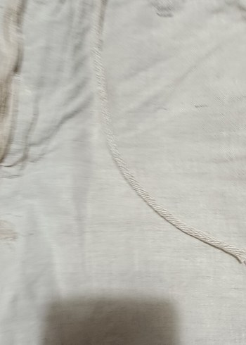 l/xl Beden gri Renk Gri Keten Püsküllü erkek keten Pantolon
