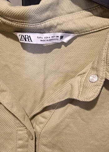 haki Keten Kadın Mini Tulum - Görsel 3