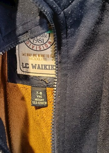 Erkek Çocuk Lacivert Düğmeli Street Wear Mont - Görsel 2