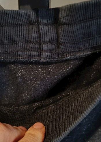 lacivert Erkek Spor Bel Detaylı Eşofman Altı - Görsel 2