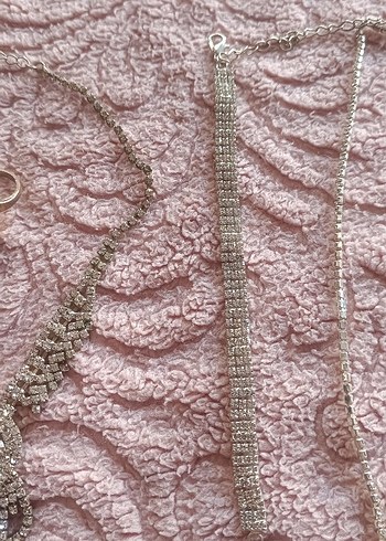 Dantel İşlemeli Bohem Kadın El Zinciri Seti - Görsel 6