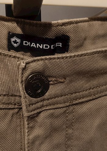 Bej Regular Fit Keten Erkek Pantolon - Görsel 2