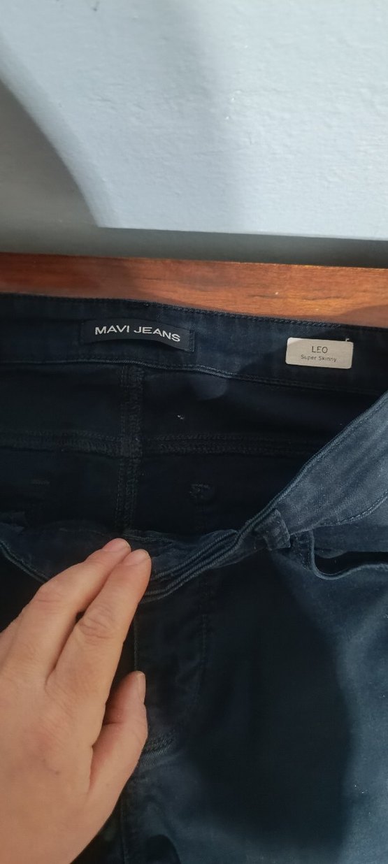 Siyah Erkek Regular Fit Denim Pantolon - Görsel 2