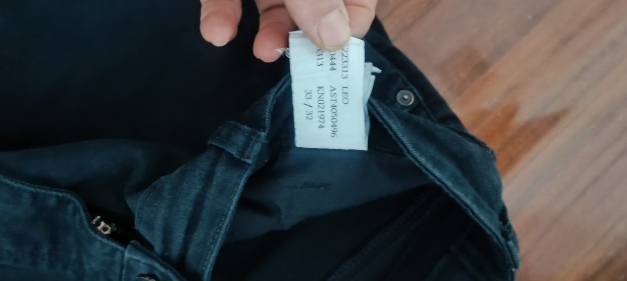 Siyah Erkek Regular Fit Denim Pantolon - Görsel 4