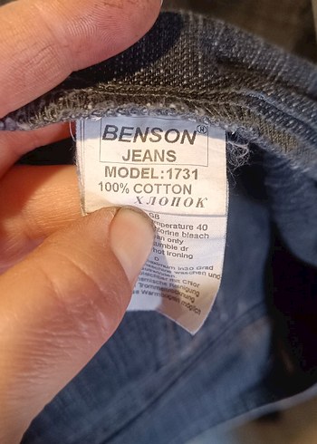 Gri Düğmeli erkek Denim Ceket - Görsel 4